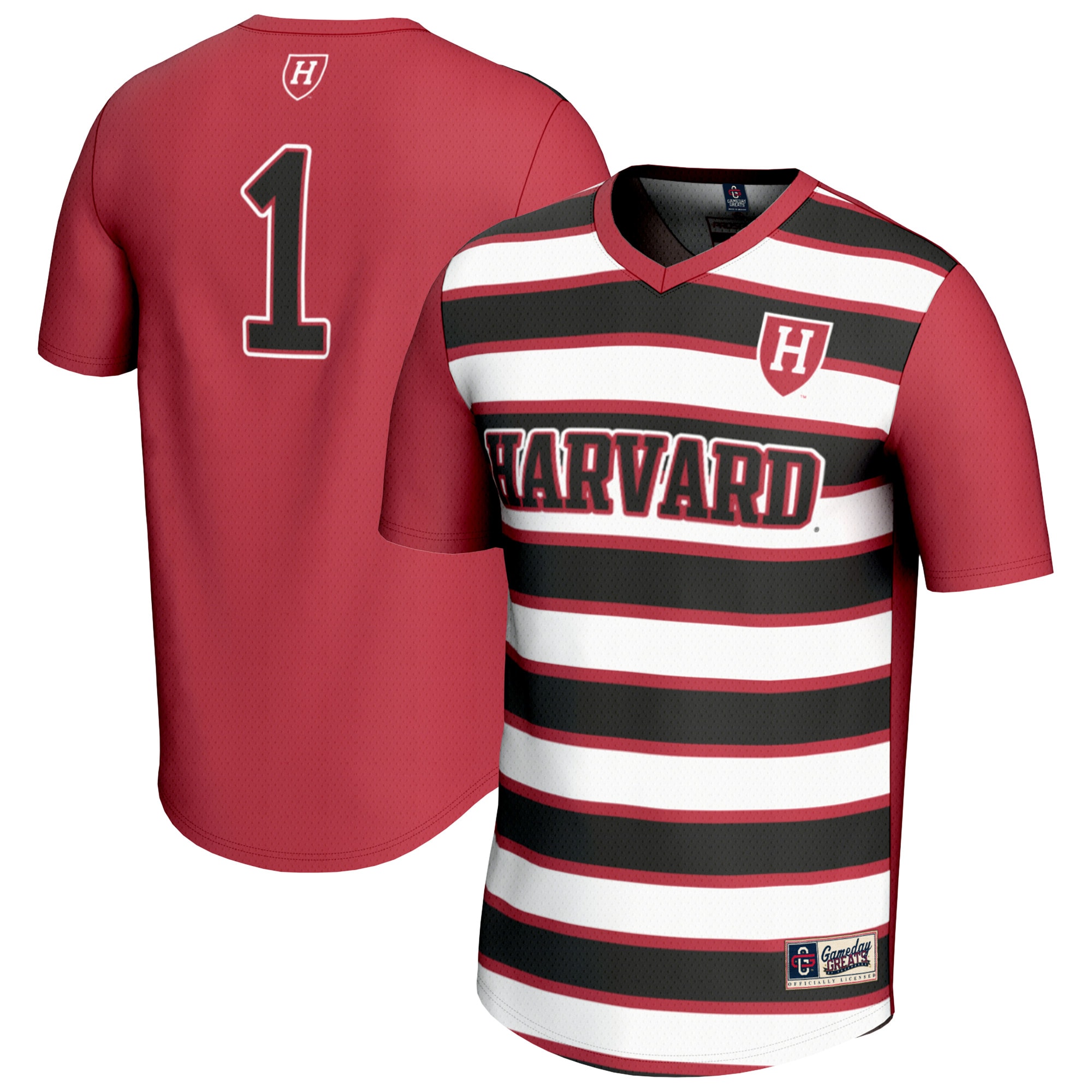 [ESK] Harvard Crimson GameDay Greats Youth Lightweight Soccer Fashion Jersey - Crimson