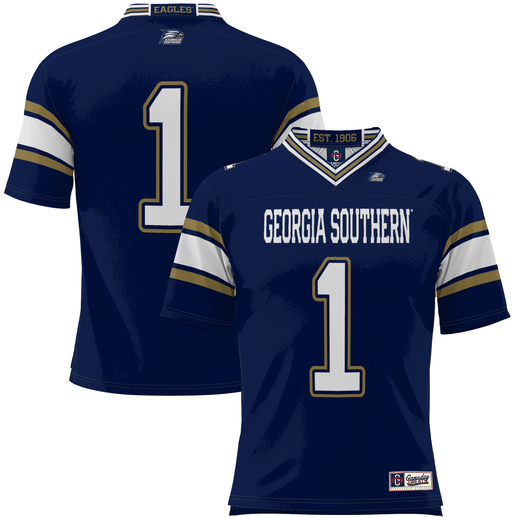 Georgia Southern Eagles #1 Football Jersey - Blue | Stadium Series 2026/27