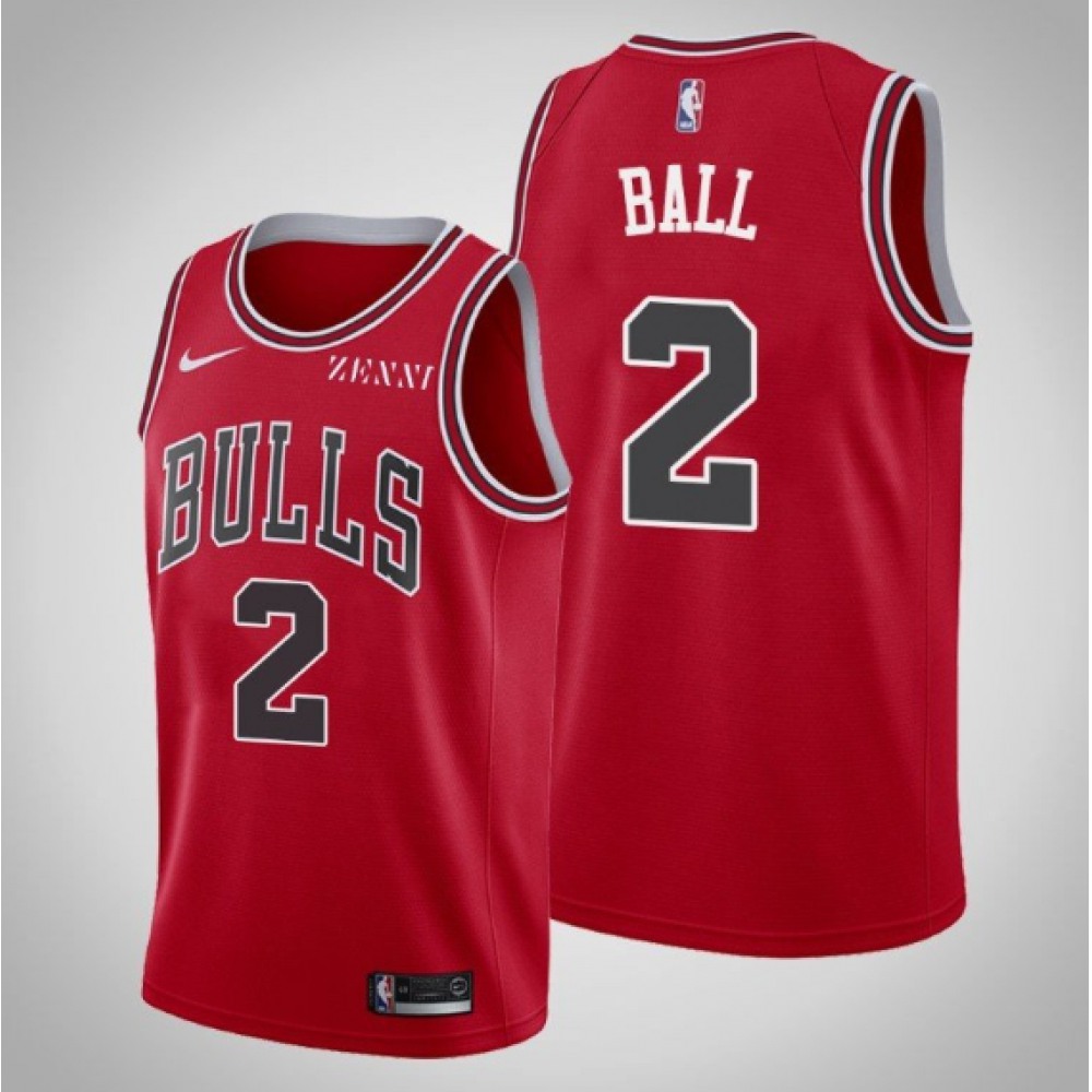 Limited Edition 2 Chicago Bulls Jersey Red - - NBA Collection