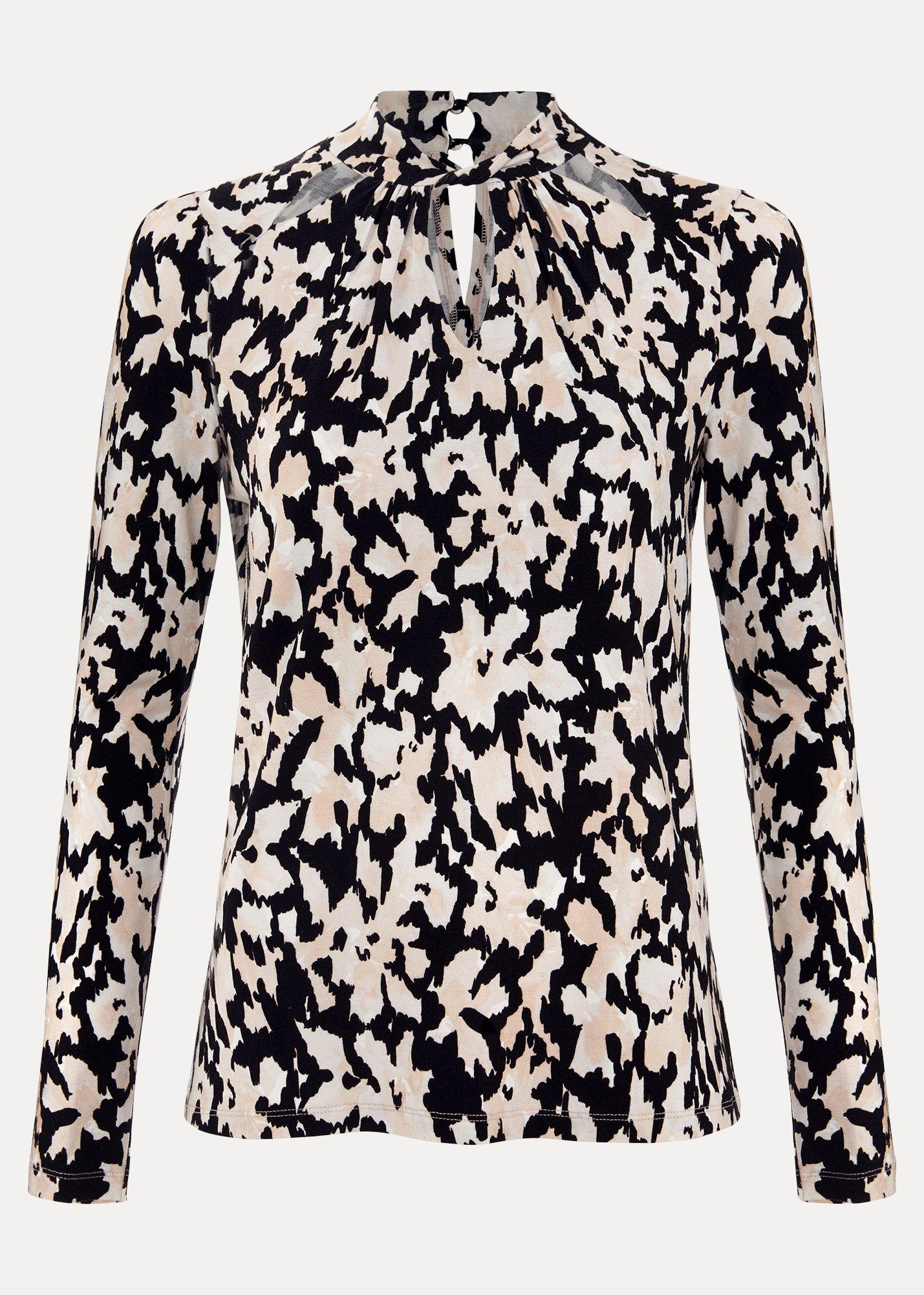 Mollie Abstract Printed Top