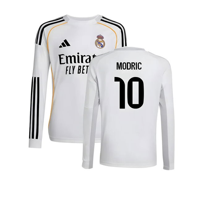 Supporter Grade Real Madrid Home Fan Jersey (Kids) (Modric 10) (1)
