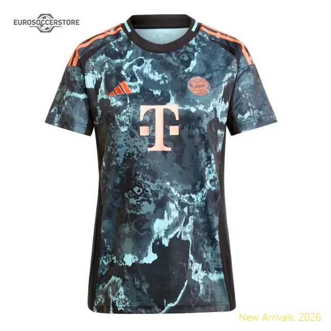 2024-2025 Bayern Munich Away Fan Version Womens 2025 Bayern Shirt