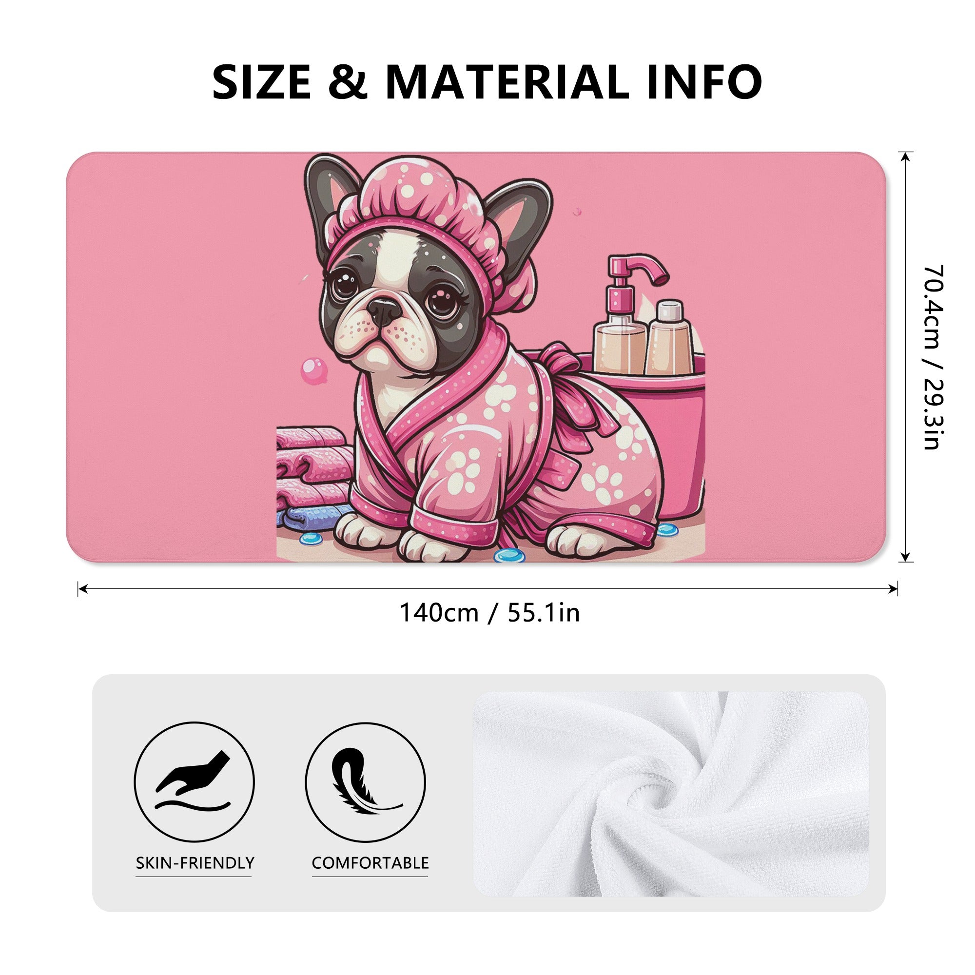 Warm Riley - Premium Bath Towel Summer Wear | Safe For Paws