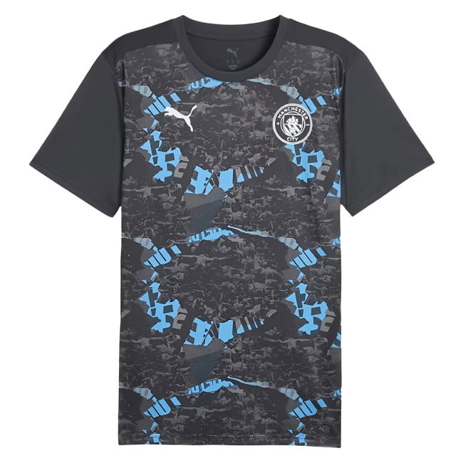 Football Man City Prematch Ss Jersey Strong Gray De Bruyne #17 Pre...