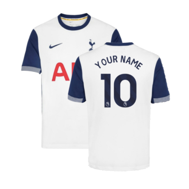 2024-2025 Tottenham Hotspur Home Top (Your Name)