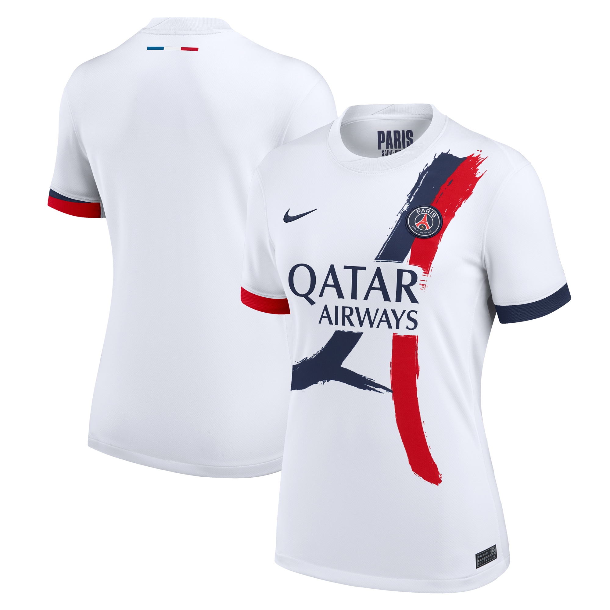[LK] Paris Saint-Germain Women's 2024/25 Away Replica Jersey - White