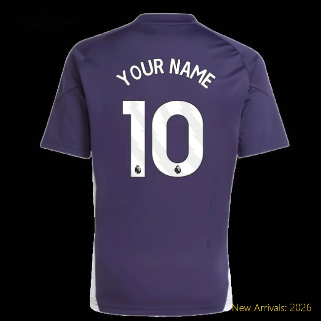 2025-2026 Man Utd Training Jersey (Aurora Plum) - Kids (Your Name)