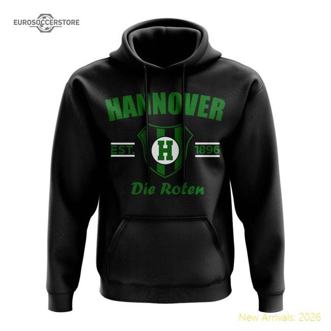 Professional-Grade Hannover 96 Established Hoody (Black)