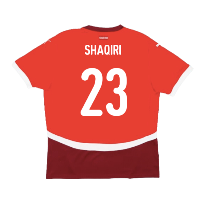 Shaqiri 23 Professional Style Switzerland Elite Design Home Elite Kit