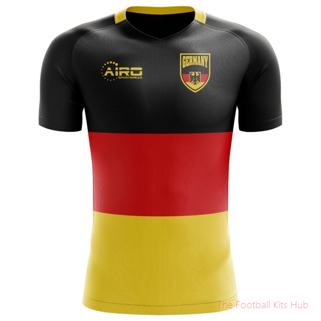 [SD] 2025/26 Germany Flag Football Shirt - Womens