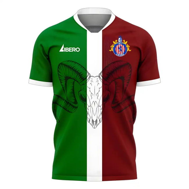 Alternative Shirt Chivas 202 #5 2025-2026 Season Official Mercha (v8)