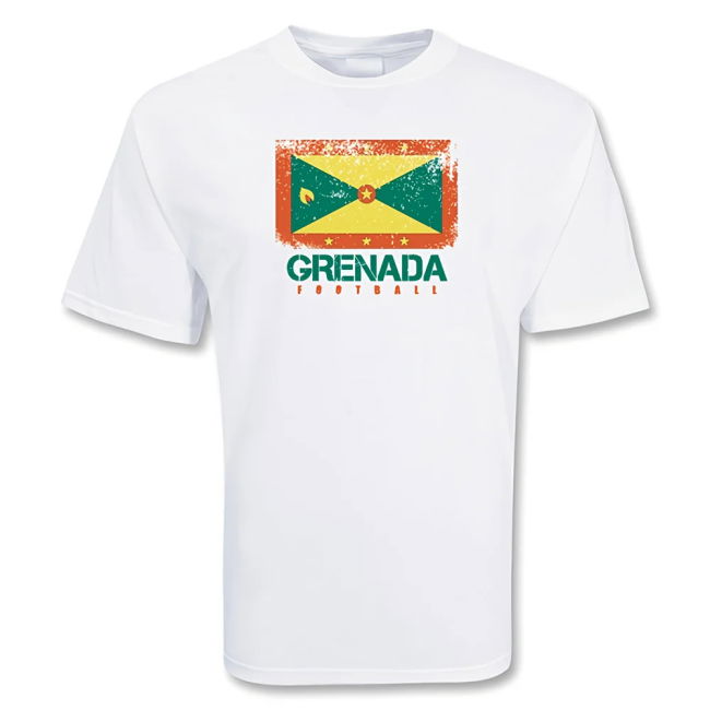 Pro-Grade Grenada Football T-Shirt World-Class Match-Ready