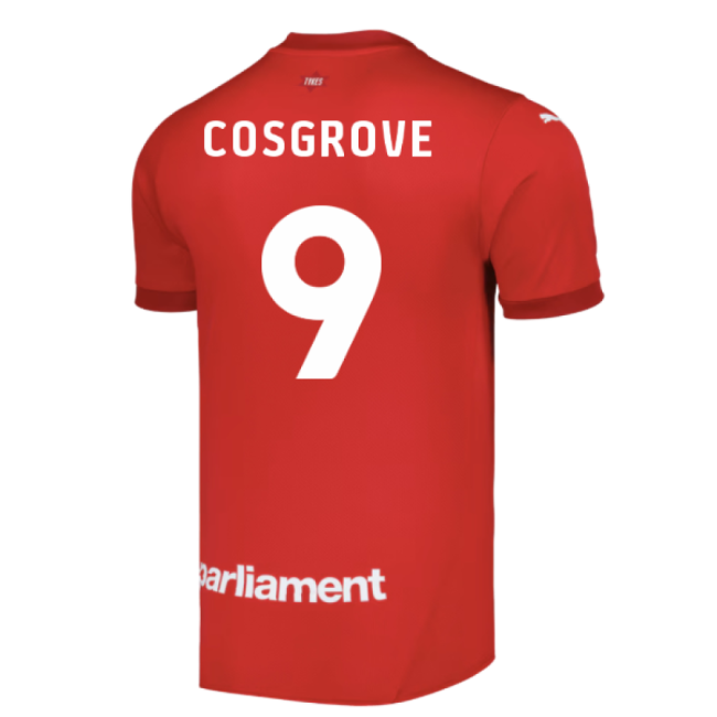 Dedicated Football Barnsley Home Shirt Cosgrove #9 Official Licens...