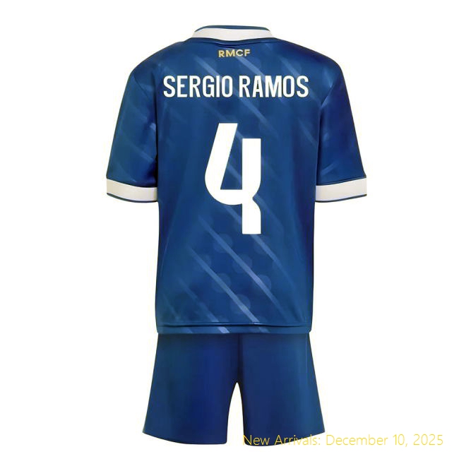 2025-2026 Real Madrid Third None - Genuine Football (Sergio Ramos 4)