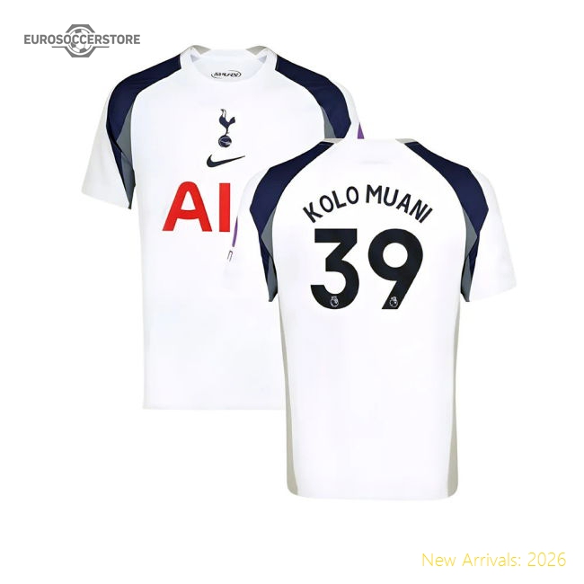 Exceptional 2025-2026 Tottenham Hotspur Hotspur Home Shirt (kolo Mu