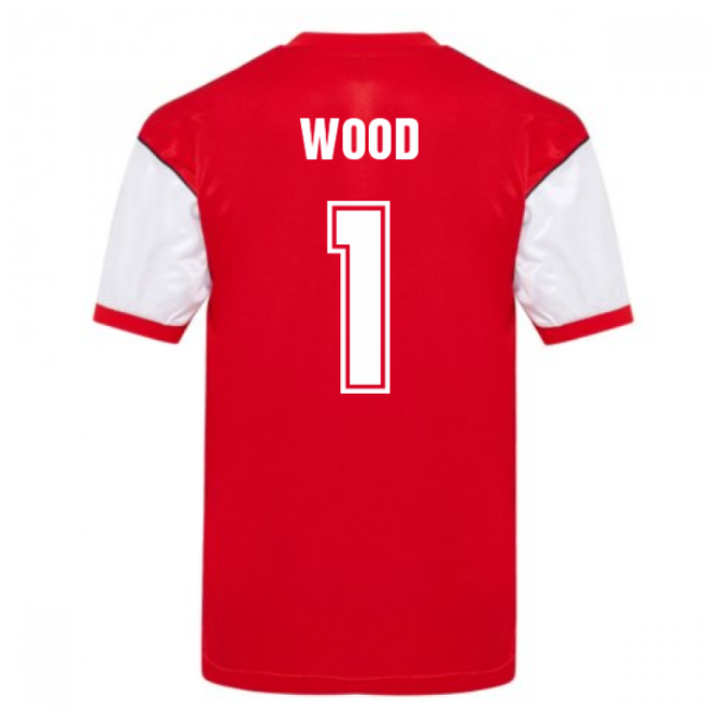 Score Draw Arsenal 1982 Home Shirt (Wood 1) (Collector's Item)