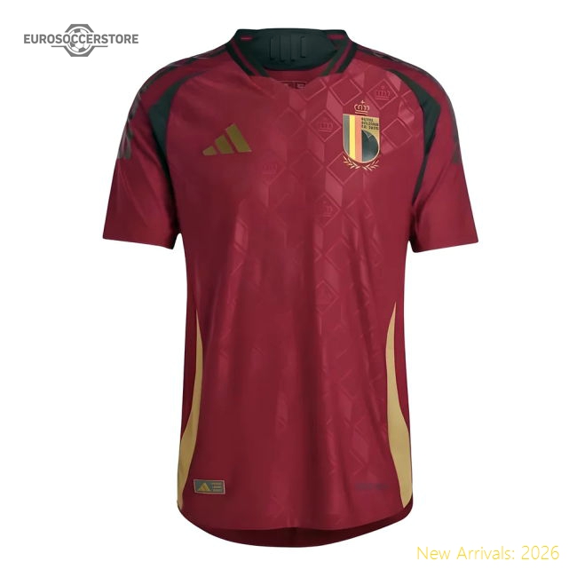 High-performance Belgium 2024-2025 Home Shirt (bel) Timeless