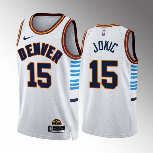 Nuggets White Nikola Jokic #15 Jersey - Reasonably Priced Quality