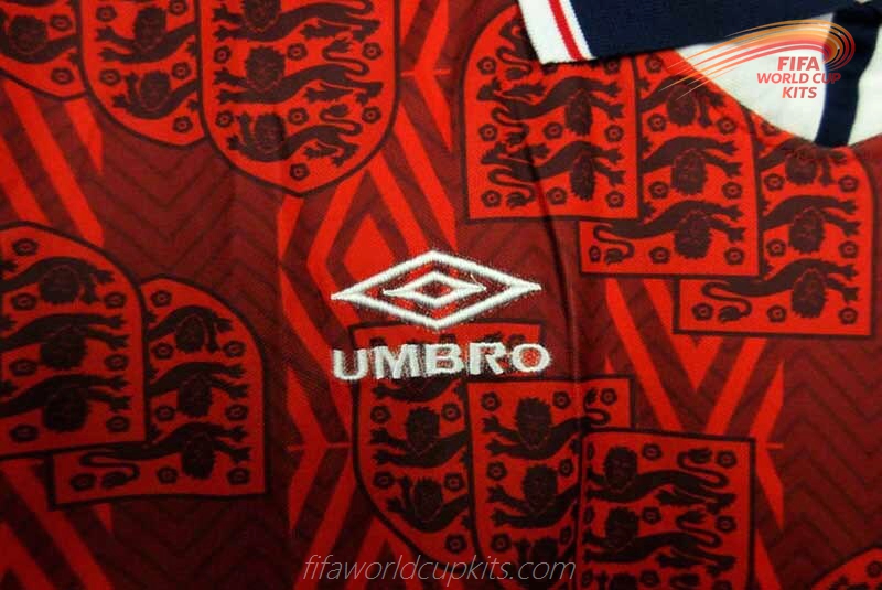 England year 1994 Visiting Football Strip