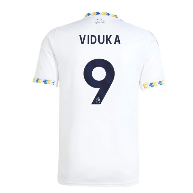 Genuine Leeds 2025-2026 Leeds United Home Shirt (Viduka 9)