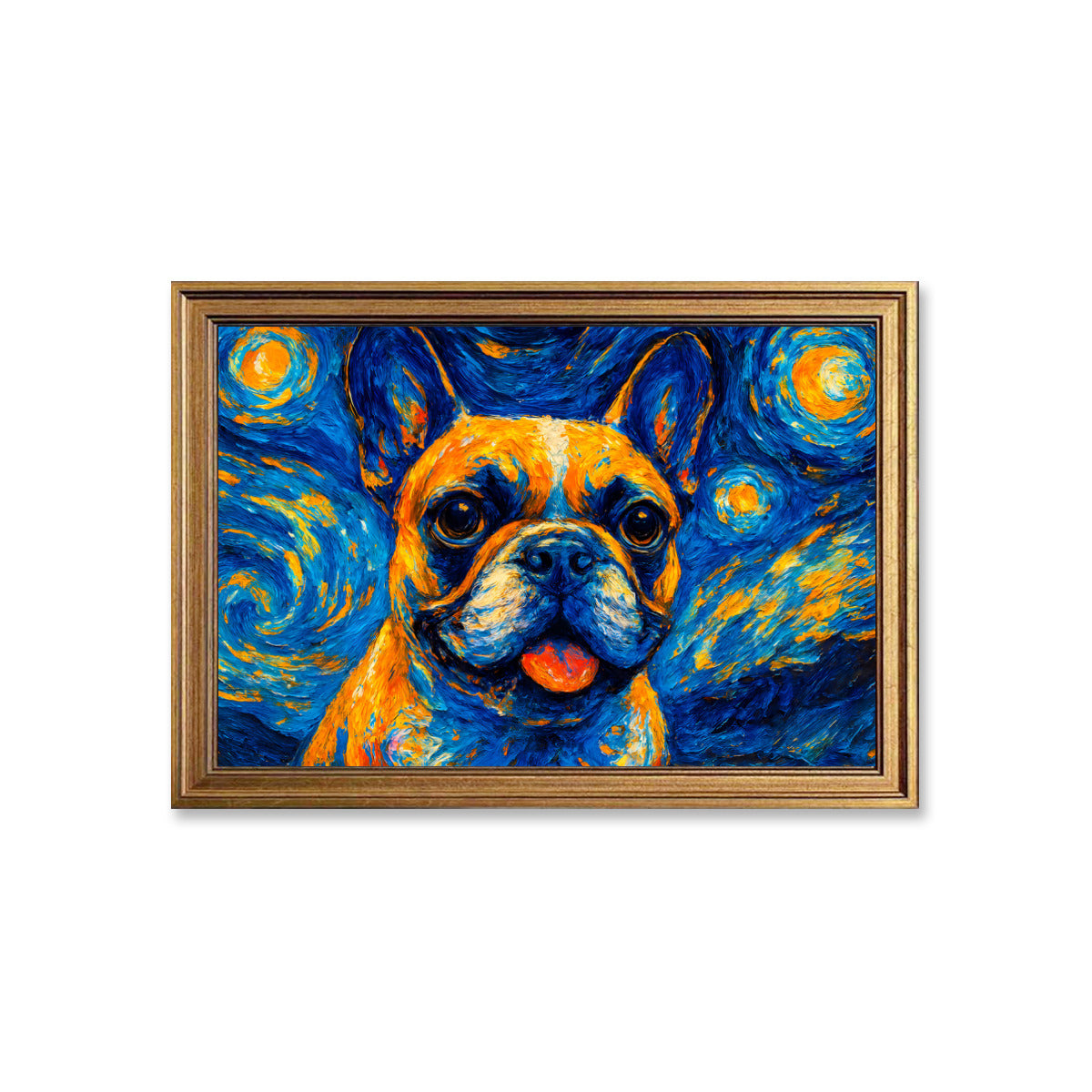 French Bulldog Otis Framed Poster • Wall Decoration Comfy Pet Product