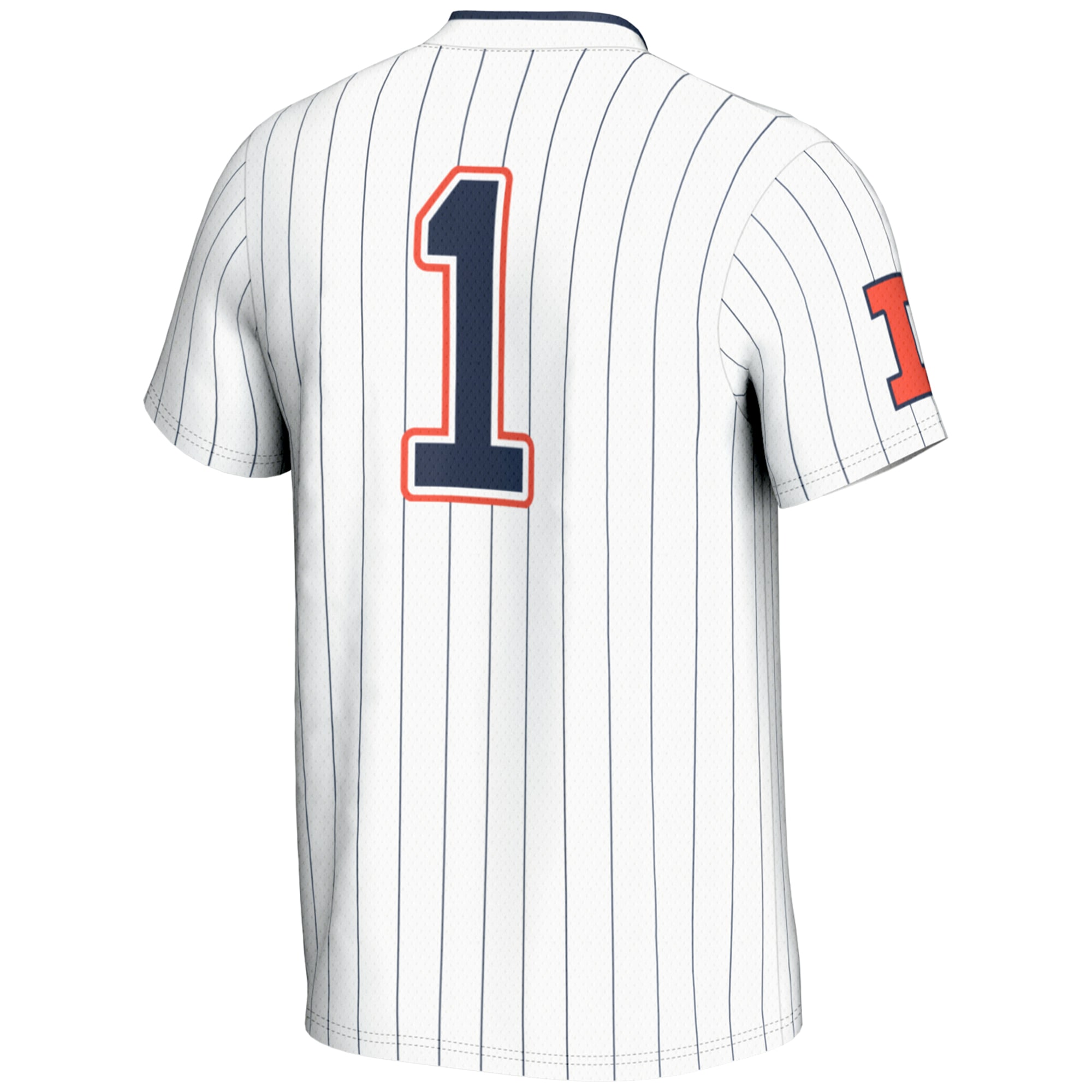 [NJP] Illinois Fighting Illini GameDay Greats Unisex Lightweight Softball Jersey - White