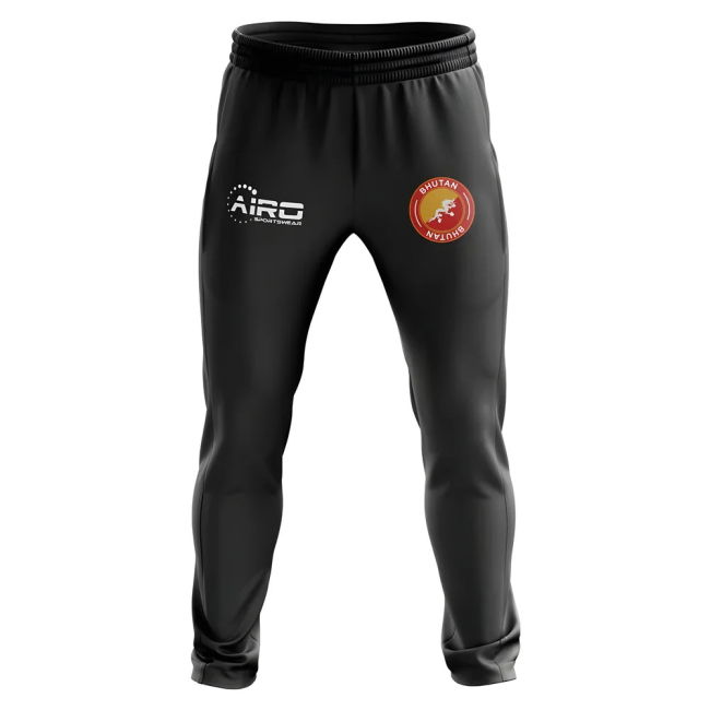 Fan-Favorite Bhutan Concept Football Training Pants (Black)