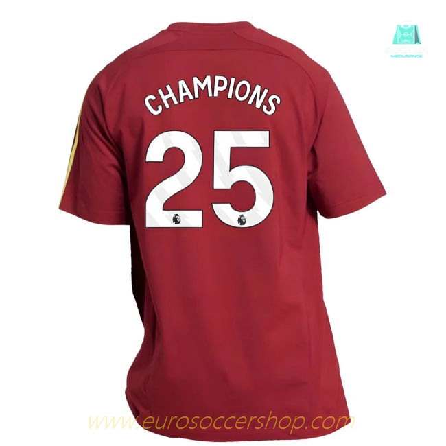 2025-2026 Arsenal UBP Tee (Noble Maroon) (Champions 25)