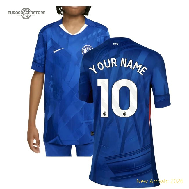 Chelsea Children 2025 Home Jersey Shirt Football Fan Football Fan Match Day Essential
