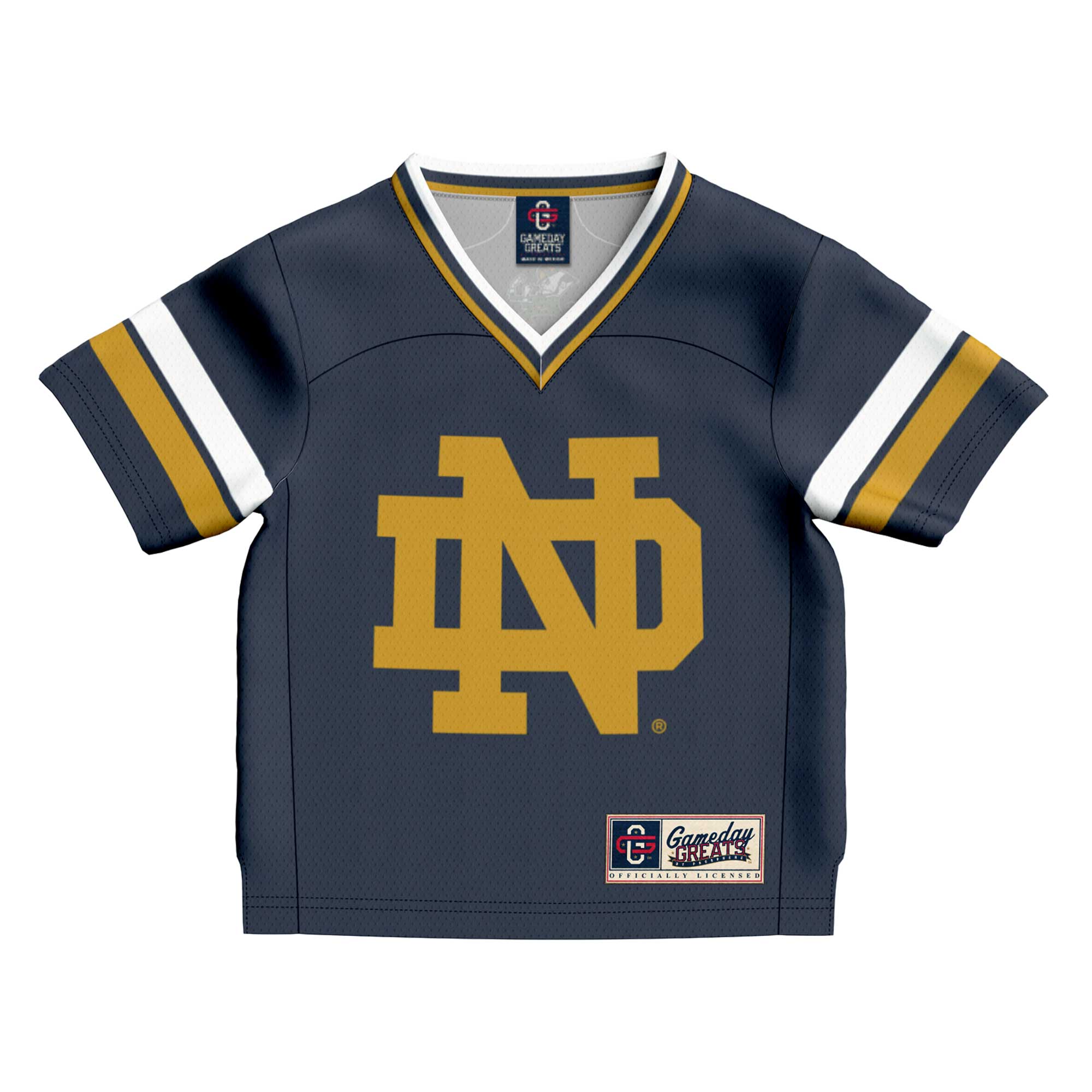 [DDG] Notre Dame Fighting Irish GameDay Greats Infant Collegiate Football Fashion Jersey - Navy