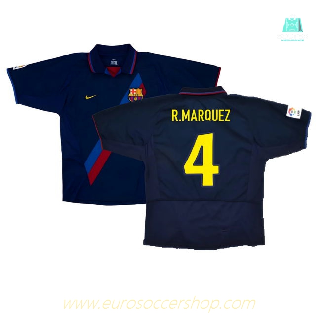 Barcelona 2003-04 Third Shirt ((Very Good) XXL) (R.Marquez 4)
