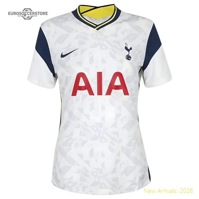 2020-2021 Tottenham Home Fan Version Ladies Shirt For Match Day