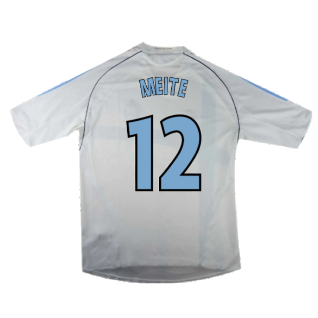 Authentic Marseille 2004-05 Home Shirt ((Excellent) L) (Meite 12)