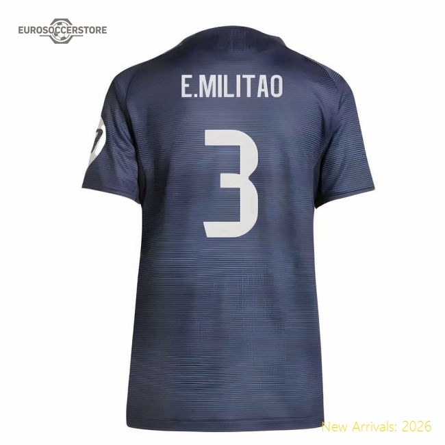 Football Team E.militao Chic Ladies Jersey Aeroready Flattering