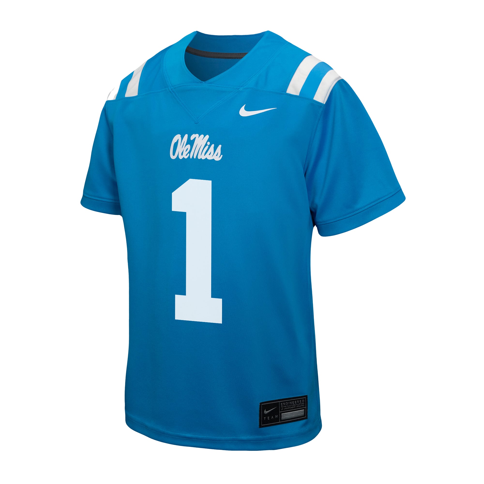 Toddler Powder Blue Ole Miss Rebels Football Jersey