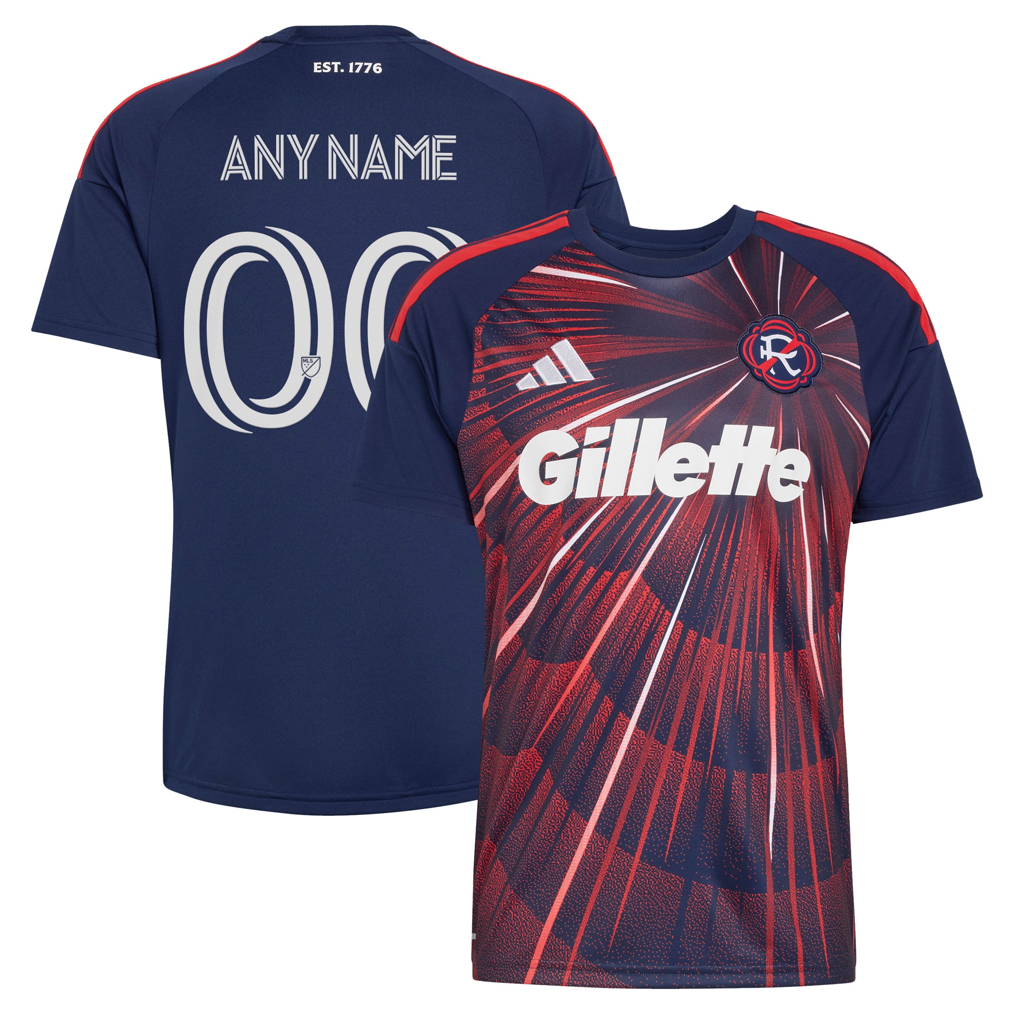 [SJH] New England Revolution 2026 Independence Day Replica Custom Jersey - Blue