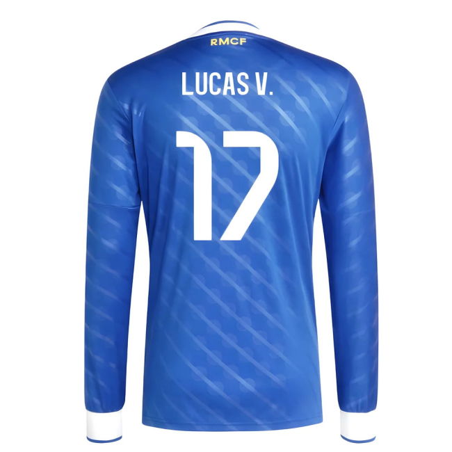 2025-2026 RM Third Trendy Football Shirt (Lucas V. 17) Stretch Fabric