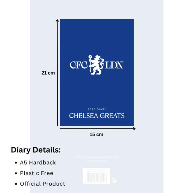 Original Replica Chelsea Home Fan Shirt for Adults (Diary 2026) (1)