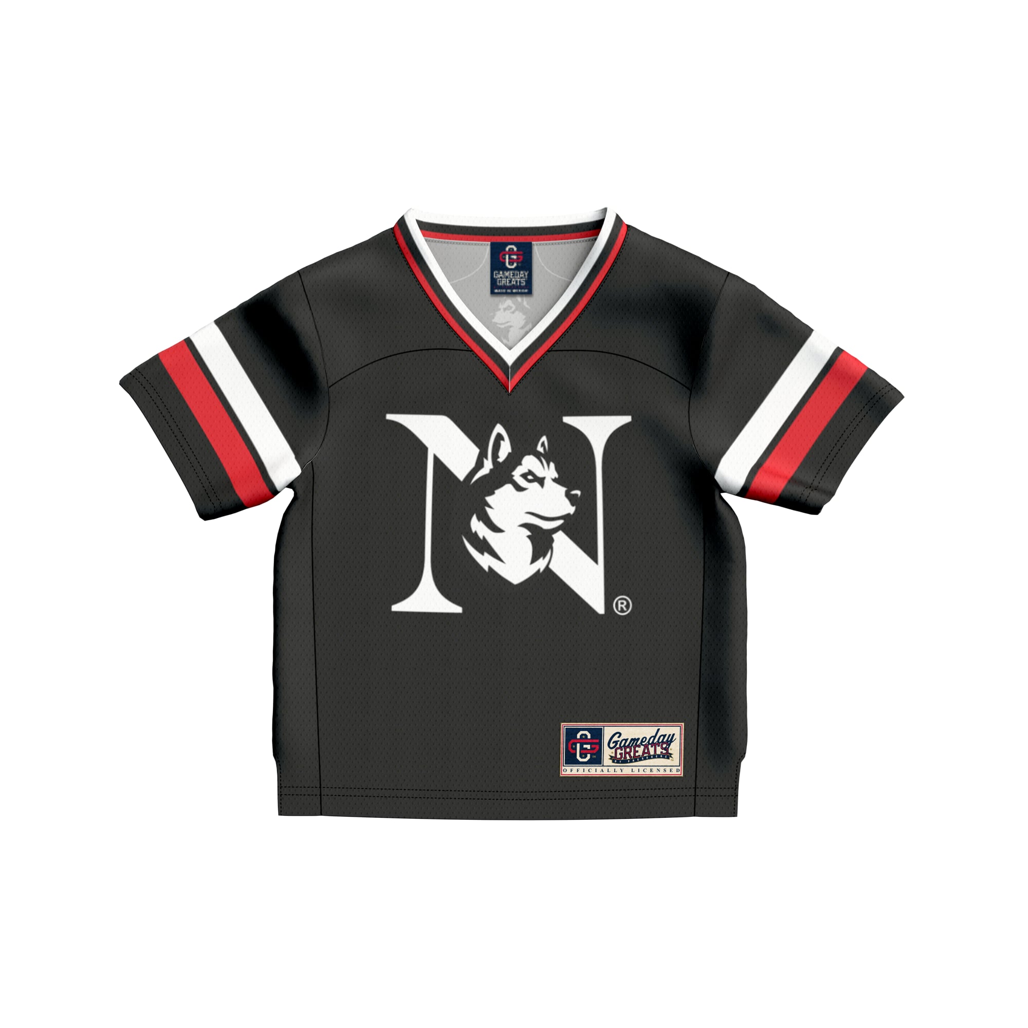 Infant Black #1 Northeastern Huskies Lightweight Collegiate Football Fashion Jersey