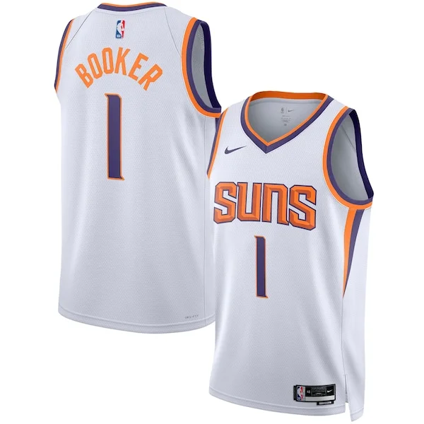 Devin Booker PHX Swingman Jersey - vintage authentic - White