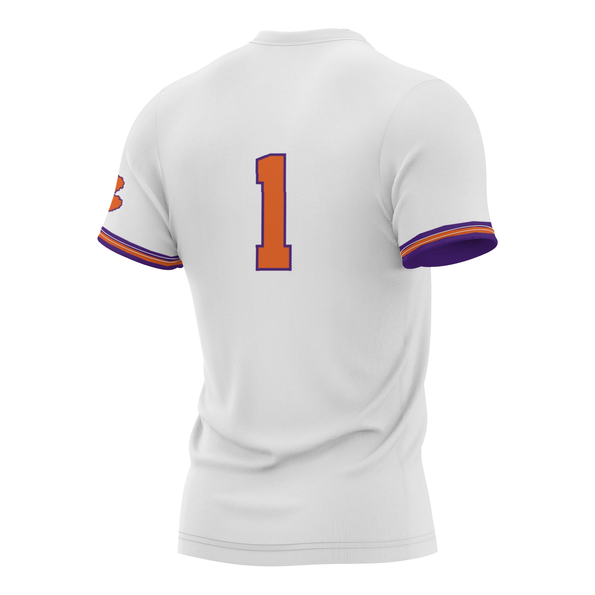 [NJP] Clemson Tigers GameDay Greats Unisex Lightweight Softball Jersey - White