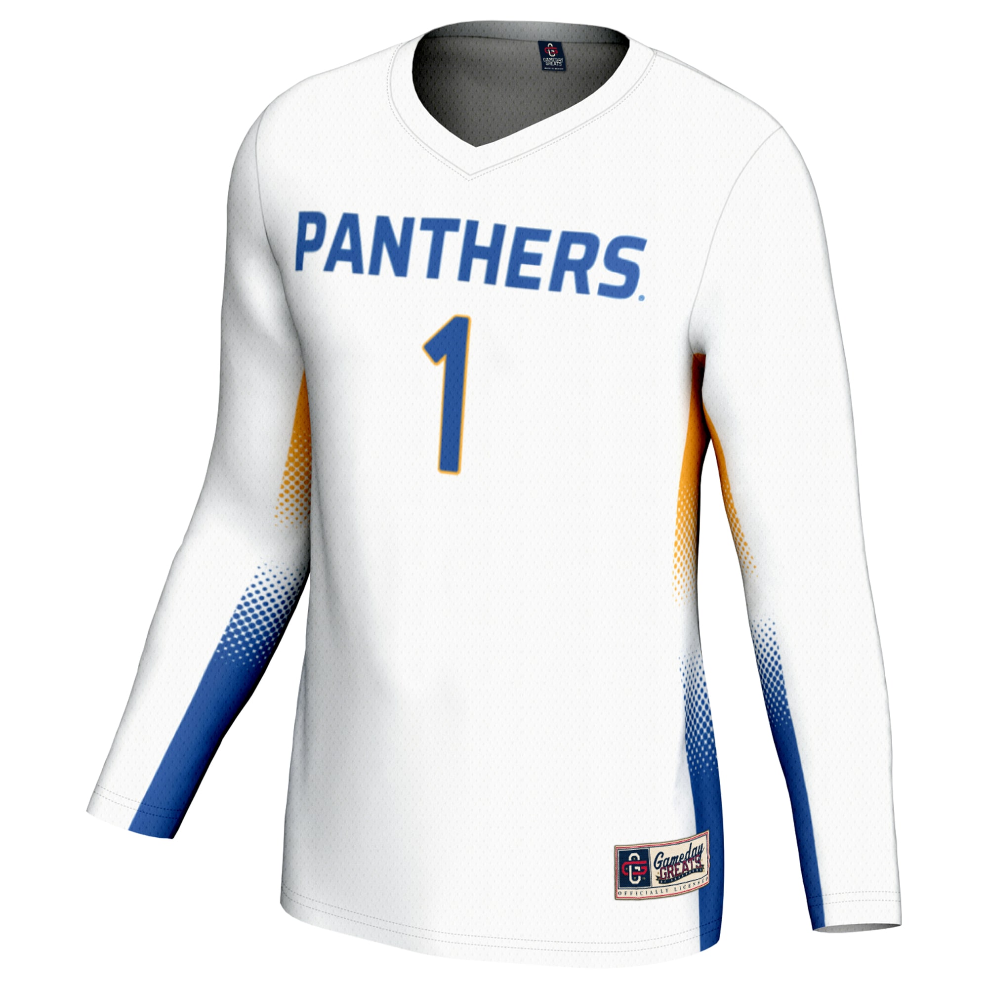 [DDG] Pitt Panthers GameDay Greats Youth Lightweight Women's Volleyball Jersey - White