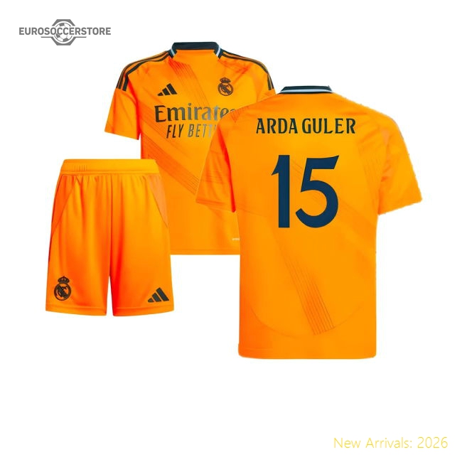 Real Madrid Away Youth Kit 2024-2025 Match Replica Jersey