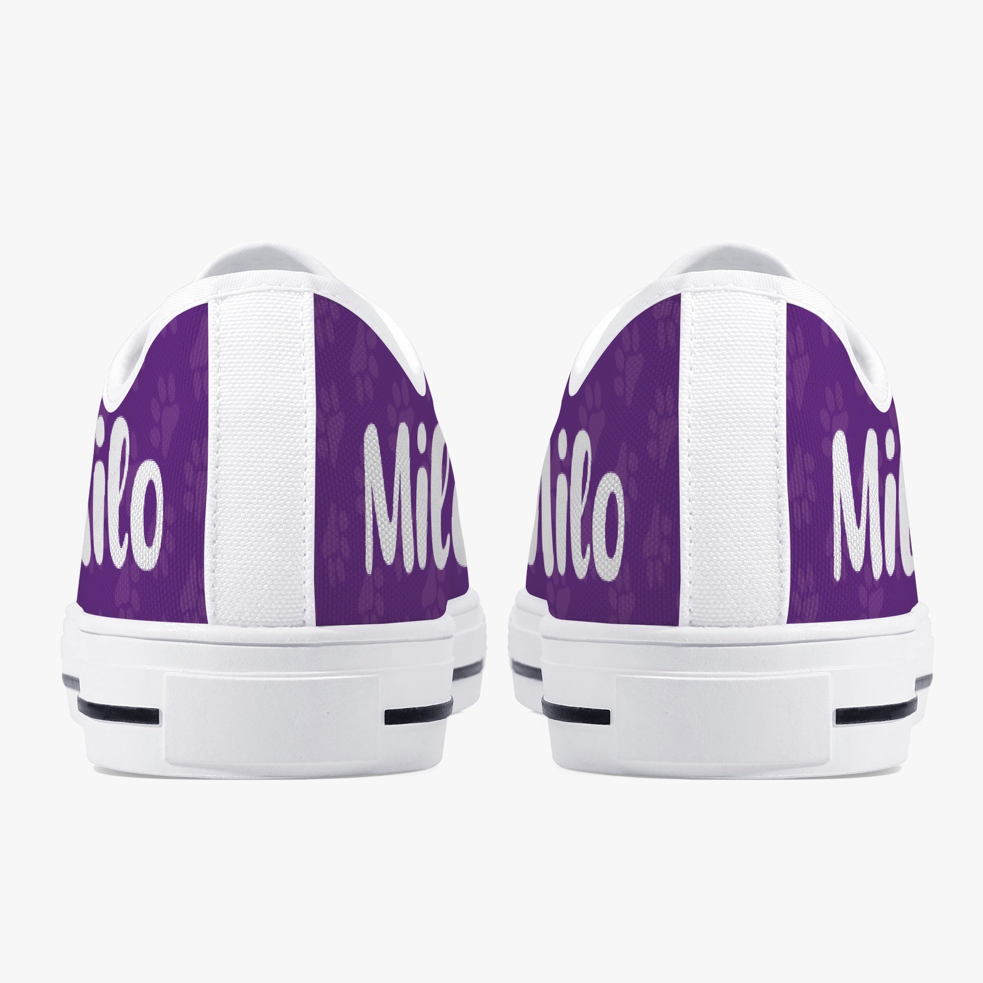Miller - Personalized Classic Low-Top Canvas Shoes