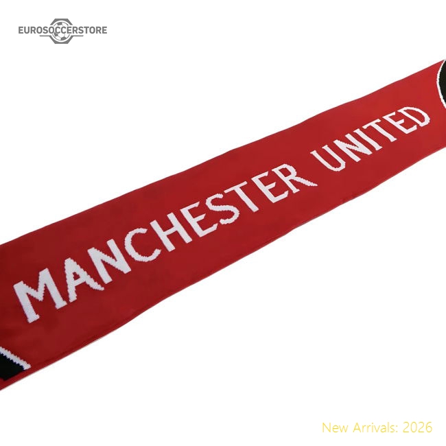 2025-2026 Man Utd Scarf 2025-2026 Season Collection For Premier