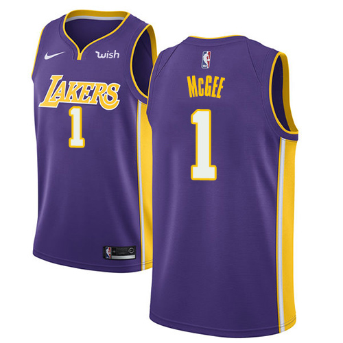 LAL Purple Nike A. Lakers #1 NBA Jersey Game Day Wear NBA Fan Apparel