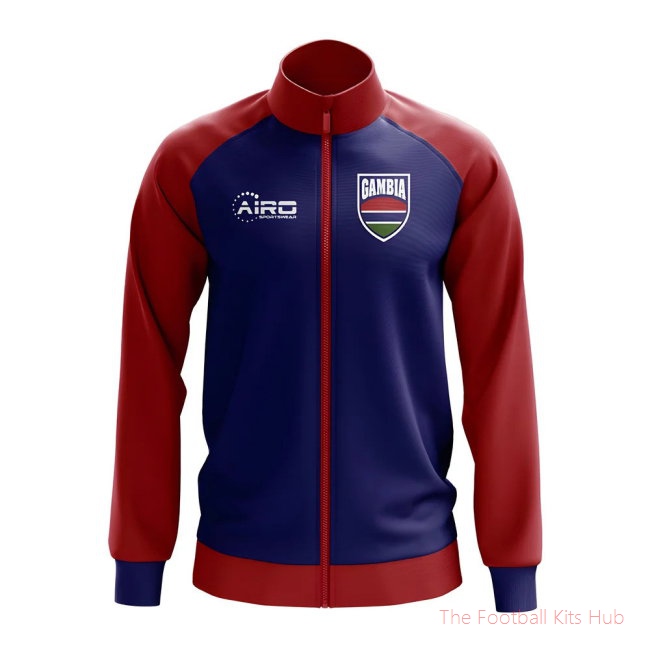 Gambia Concept Football Track Jacket (Blue)
