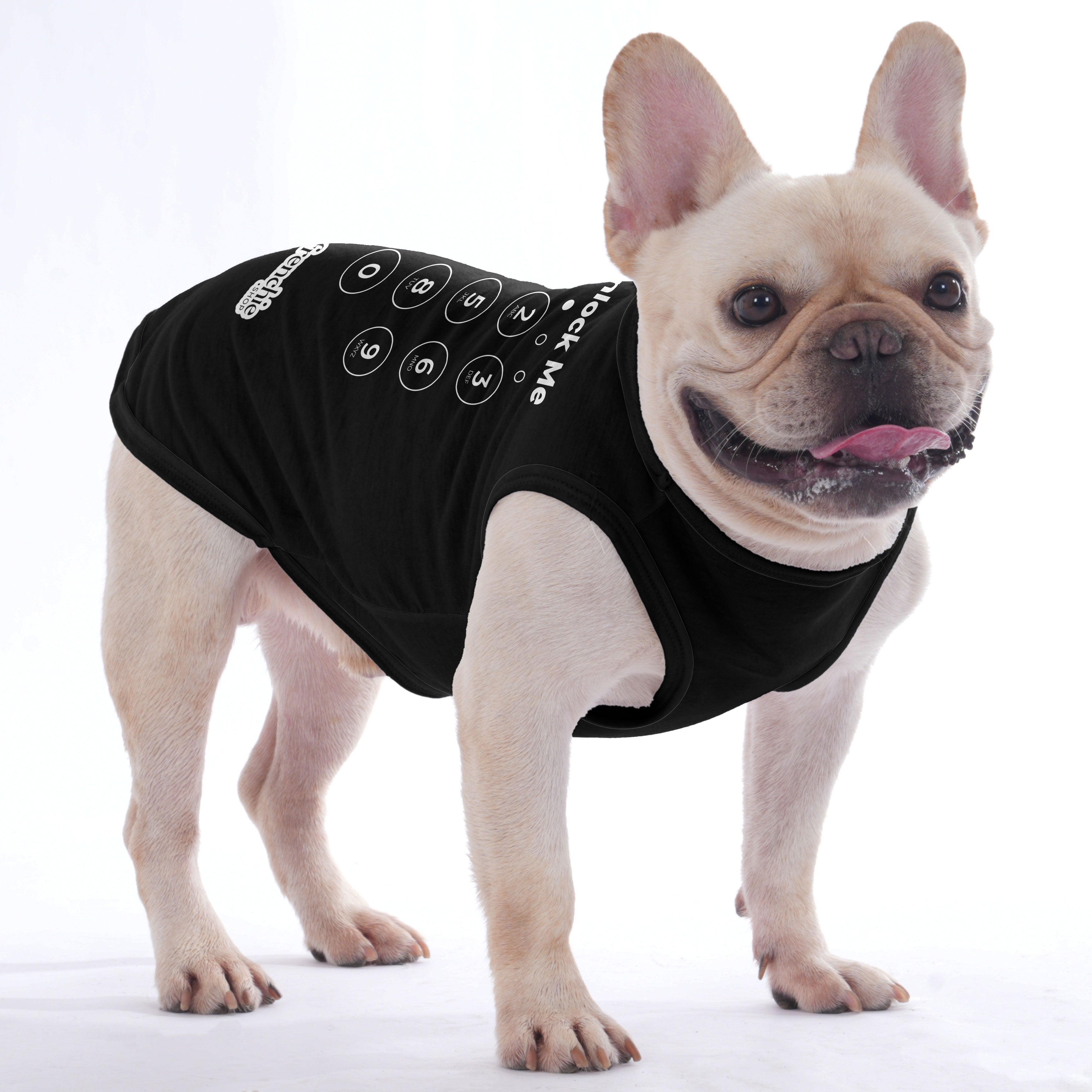 French Bulldog Unlock Me Shirt For Frenchies Frenchie Shop Original Durable Dog Item