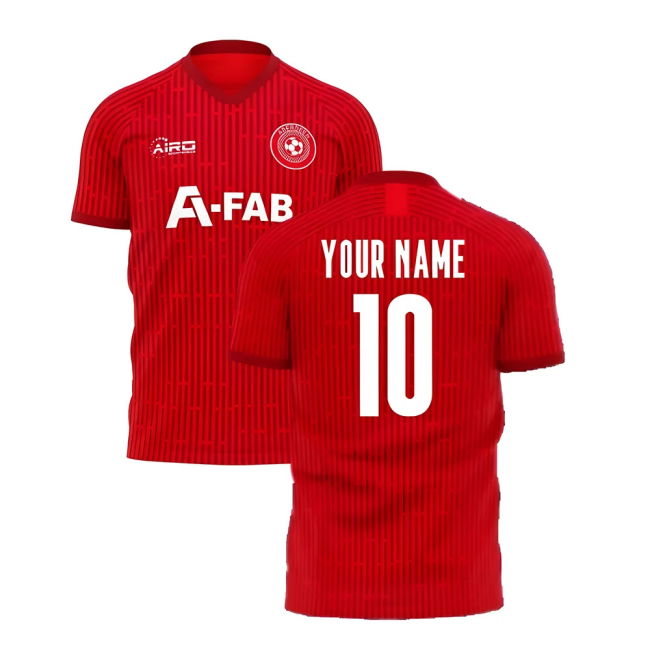 Authentic The Dons First Kit Aberdeen 202 #5 Current Season (v7)