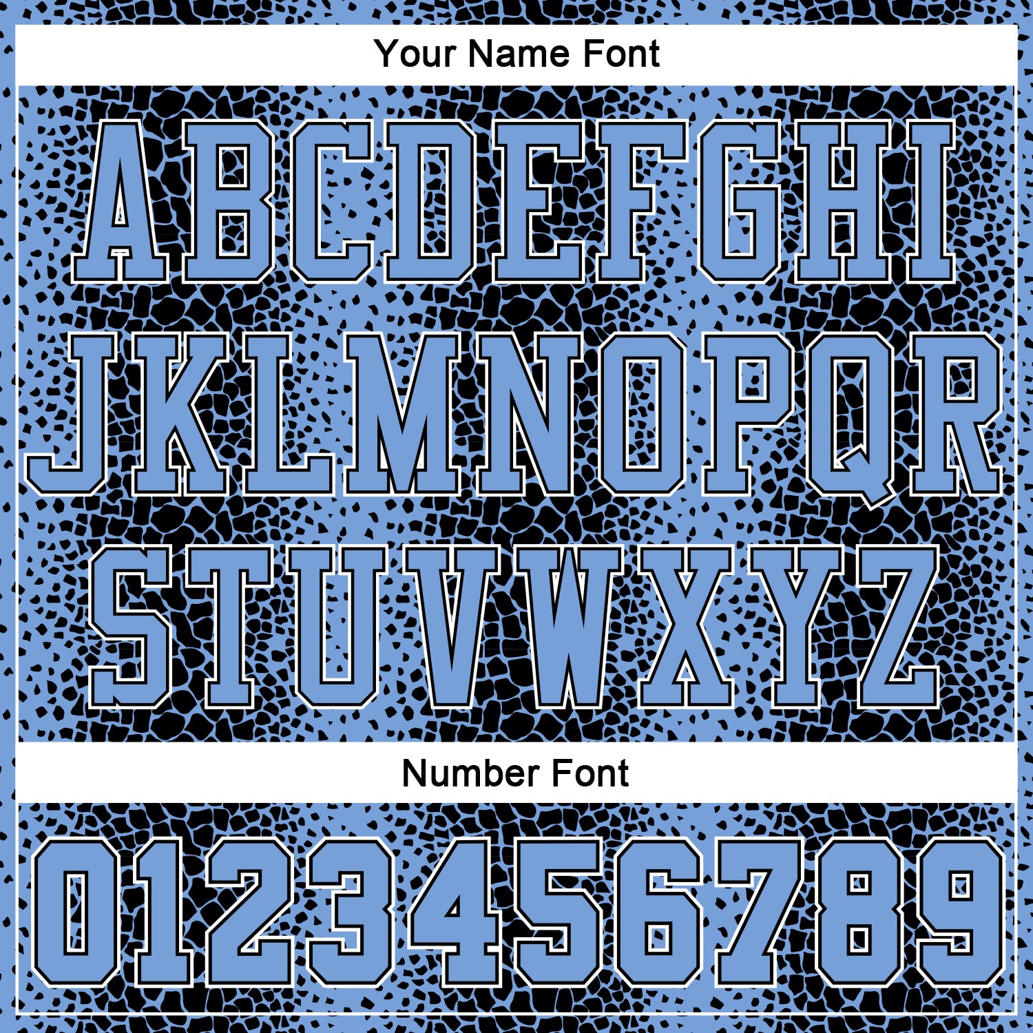 Custom Black Light Blue-White Animal Fur Print Round Neck Sublimation Basketball Suit Jersey